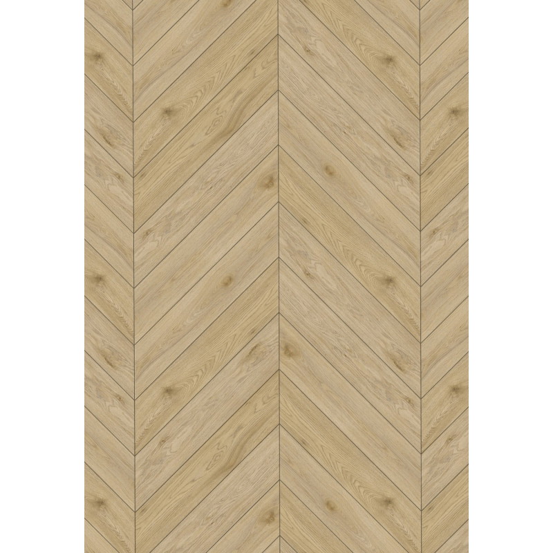 Mexen Charter Oak prantsuse kalasabamustriga vinüülpaneelid 650 x 127 mm SPC 6,5 mm, aluskate IPEX 1,5 mm, 4 V-fuuga, tamm -