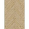 Mexen Charter Oak panneaux vinyles chevron français 650 x 127 mm SPC 6,5 mm, sous-couche IPEX 1,5 mm, 4 V-Fuge, Chêne - F1281