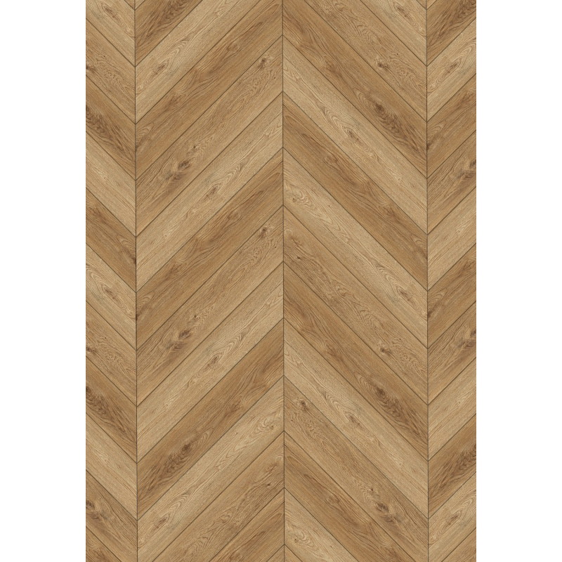 Mexen Sunset Hills vinüülpaneelid Prantsuse kalasabamustriga 650 x 127 mm SPC 6,5 mm, alus IXPE 1,5 mm, 4 V-soon, Tamm - F1282