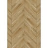 Mexen Manhattan panneaux vinyles chevron français 650 x 127 mm SPC 6,5 mm, sous-couche IPEX 1,5 mm, 4 V-Fuga, Chêne - F1284
