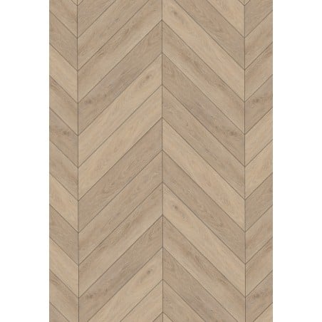 Mexen Palmdale  panneaux vinyles en chevron français 650 x 127 mm SPC 6,5 mm, sous-couche IPEX 1,5 mm, 4 V-Fuge, Chêne - F1286
