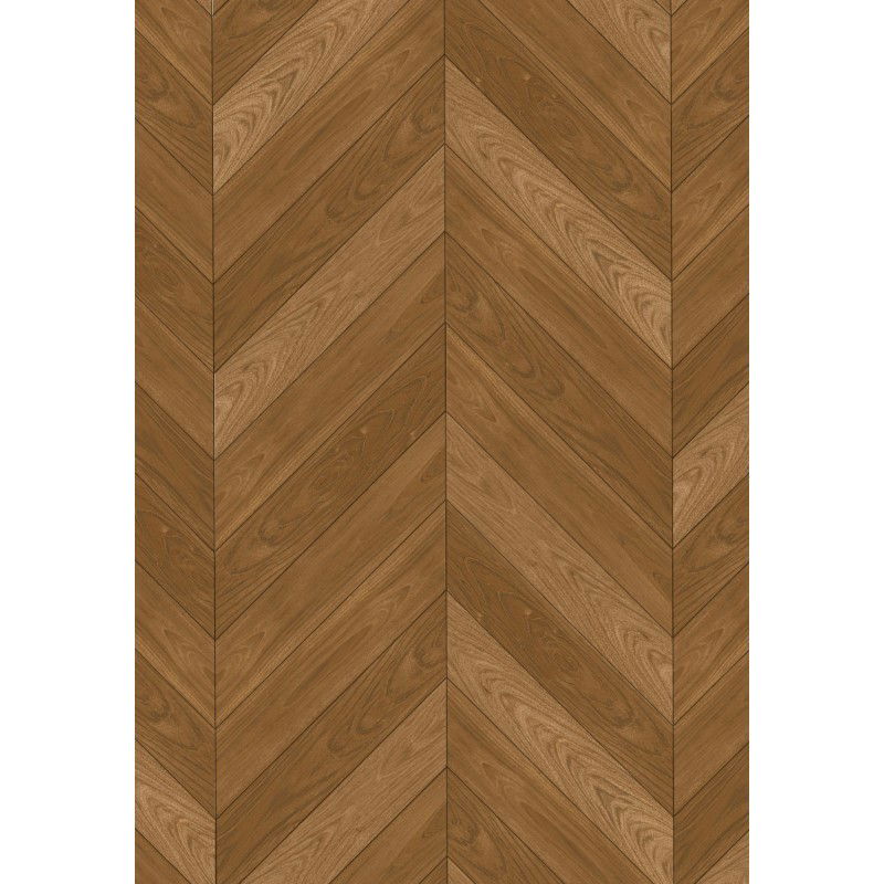 Mexen Overland Park vinyl panels French herringbone 650 x 127 mm SPC 6.5 mm, IPEX 1.5 mm underlay, 4 V-Groove, Jatoba - F1288
