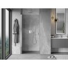 Mexen Mist-B hinged duššiuks 100 cm, läbipaistev, kroom - 8A2-100-000-01-00