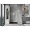 Mexen Mist-B 80 cm Hinged Shower Door, Transparent, Gold - 8A2-080-000-50-00