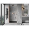 Mexen Mist-B portes de douche pivotantes 95 cm, transparent, cuivre brossé - 8A2-095-000-65-00