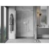 Mexen Mist-B drzwi prysznicowe uchylne 115 cm, transparent, chrom - 8A2-115-001-01-00