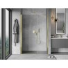 Mexen Mist-B drzwi prysznicowe uchylne 105 cm, transparent, złote - 8A2-105-001-50-00