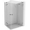 Mexen Lunar L Duo kabina prysznicowa uchylna prawa 95 x 85 cm, transparent, gun metal - 834L-095P-085L-95-00