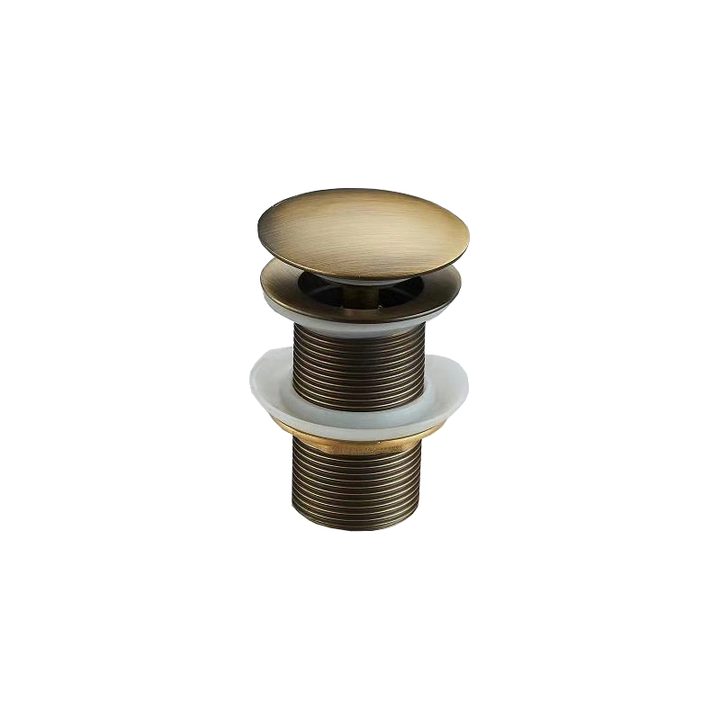 Mexen klik-klak plug rond, antiek brons - 79910-30