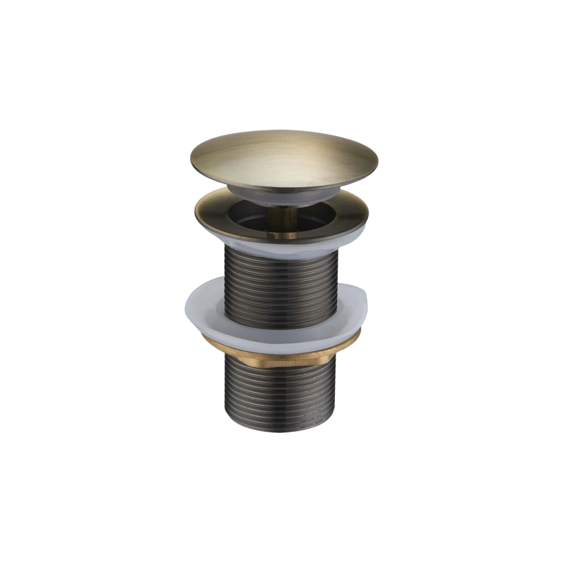 Mexen klick-klack propp rund, antik mässing - 79910-40