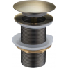 Mexen bouchon clic-clac rond, laiton antique - 79910-40