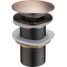 Mexen click-clack plug rond, antiek koper - 79910-45