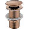 Mexen click-clack stopper round, rose gold - 79910-60