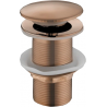 Mexen Sink Plug Click-Clack Round, Rose Gold - 79910-60