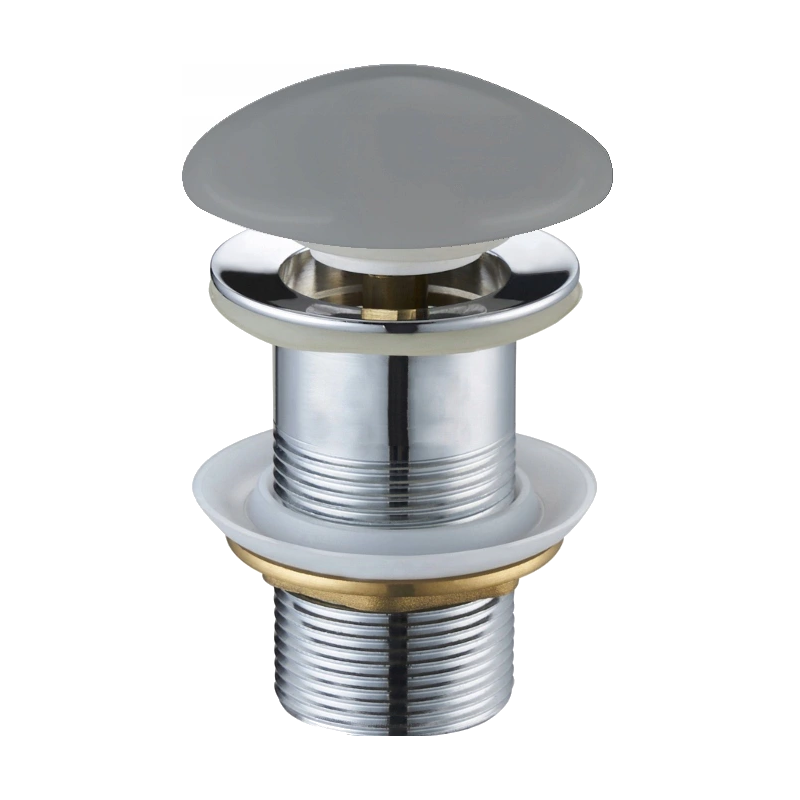 Mexen tappo klik-klak rotondo, ceramica grigio chiaro opaco - 79910-61