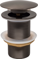 Mexen klik-klak-plug rond, grafiet - 79910-66