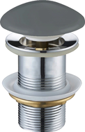 Mexen click-clack round plug, dark gray ceramic matte - 79910-71