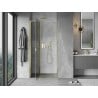 Mexen Mist L porte de douche battante 110 cm, transparent, doré - 8A4L-110-000-50-00