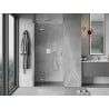 Mexen Mist-H porte de douche pivotante gauche 90 cm, transparent, chrome - 8A5-090-000-01-00-L