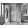 Mexen Mist-H shower door left hinged 100 cm, transparent, chrome - 8A5-100-000-01-00-L