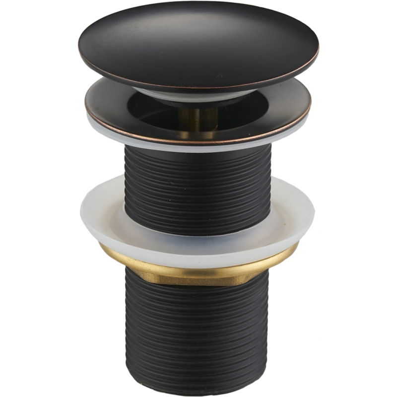 Mexen tappo clic-clac rotondo, nero antico - 79910-79