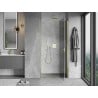 Mexen Mist-H porte de douche pivotante droite 105 cm, transparent, doré - 8A5-105-000-50-00-P