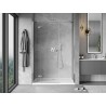 Mexen Mist-H vasakpoolne pööratav dušiuks 125 cm, läbipaistev, kroom - 8A5-125-001-01-00-L