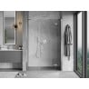 Mexen Mist-H drzwi prysznicowe uchylne prawe 130 cm, transparent, chrom - 8A5-130-001-01-00-P