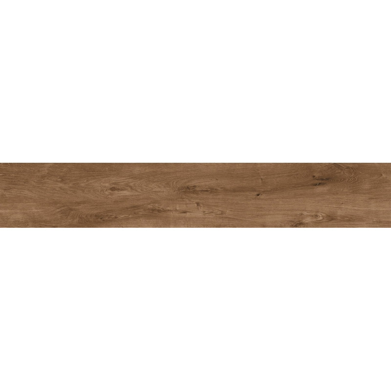 Mexen Avocado Grès brun émaillé rectifié G1, carreau imitation bois pour sol et mur 120 x 20 cm, mat - TL601-120-020-02