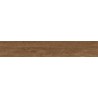Mexen Avocado Gres marrón esmaltado rektyfikowany G1, azulejo similar a madera para suelo y pared 120 x 20 cm, mate