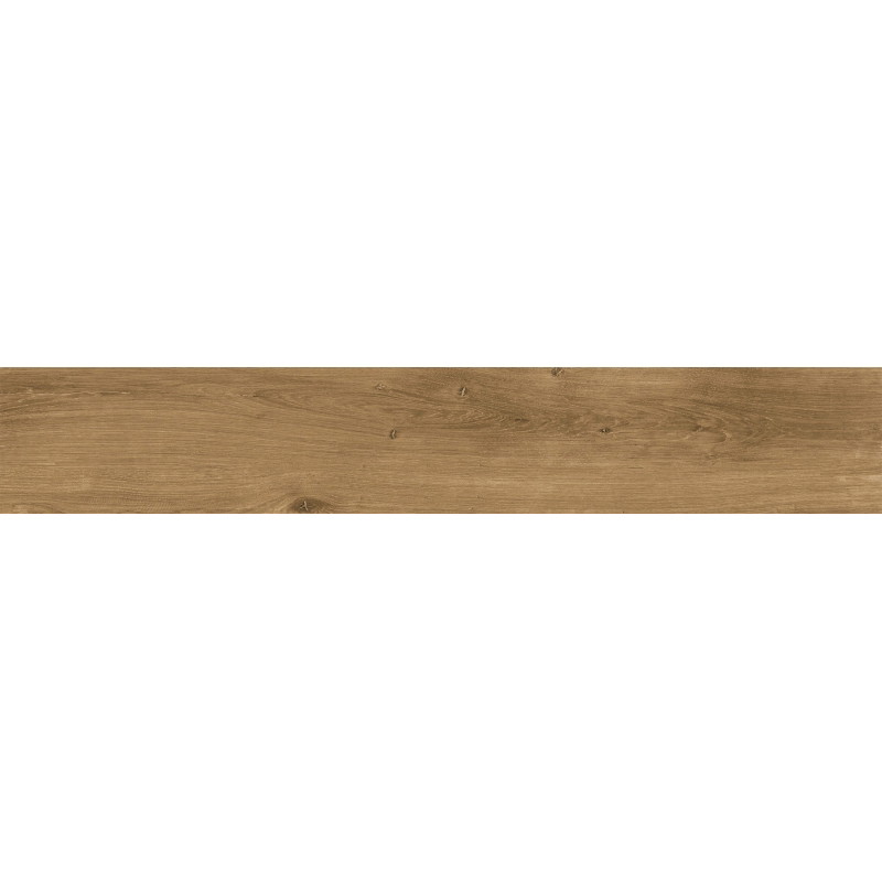 Mexen Avocado Nocciola grès émaillé rectifié G1, carreau effet bois pour sol et mur 120 x 20 cm, mat - TL601-120-020-04