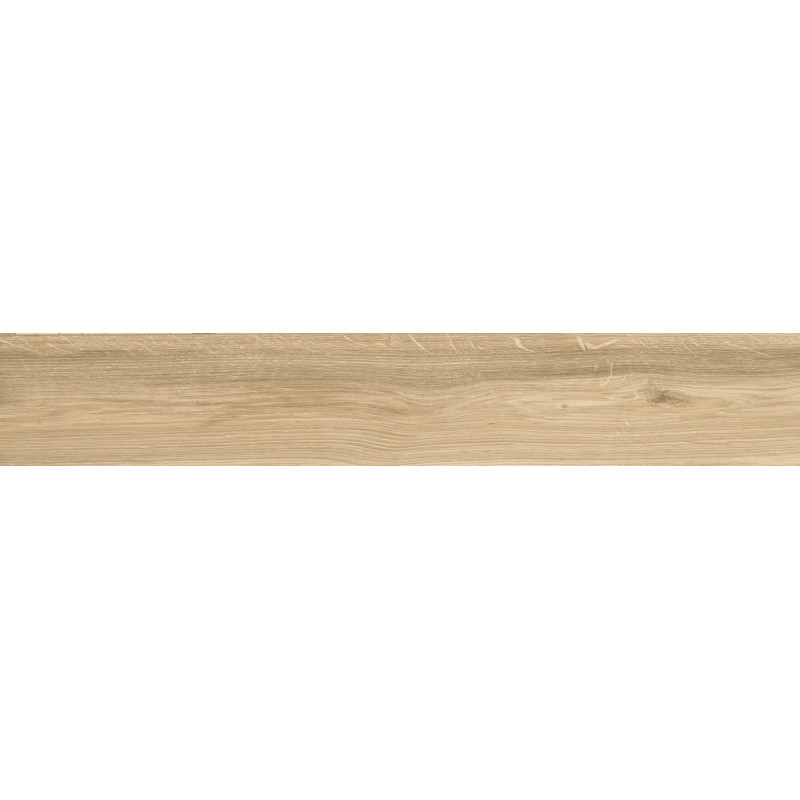 Mexen Future Greige glasuuritud rektsiooniga G1 keraamiline plaat, puitu meenutav põranda-seinaplaat 120 x 20 cm, matt -