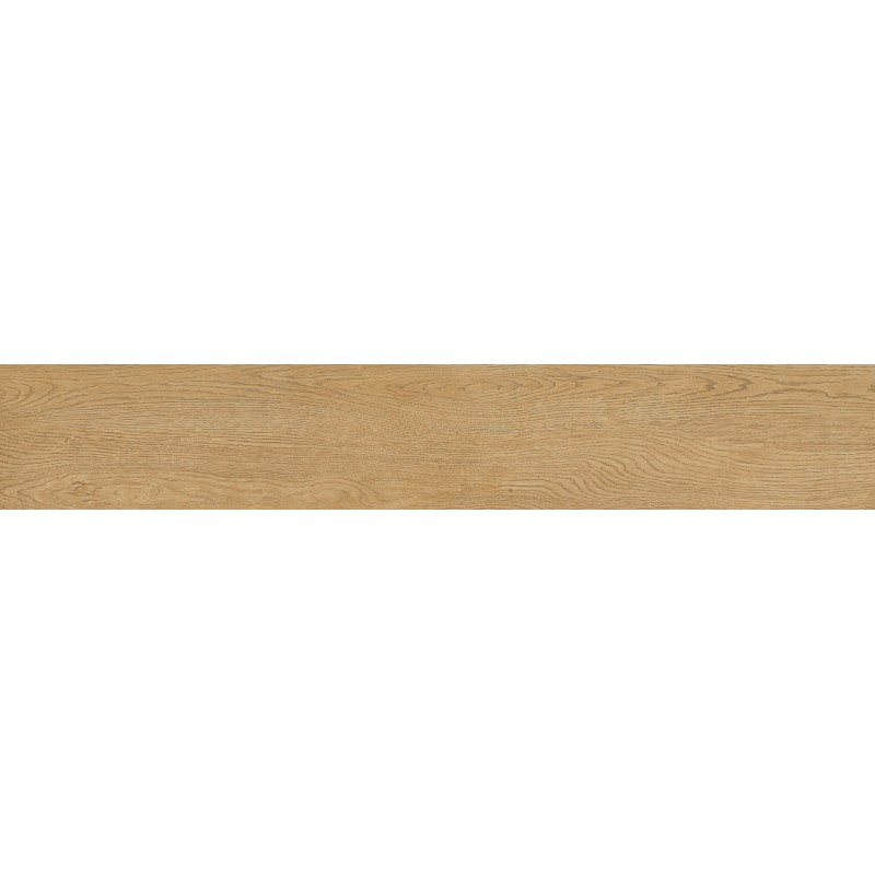 Mexen Gaatha Amandel geglazuurd gres gerectificeerd G1, houtlook vloer- en wandtegel 120 x 20 cm, mat - TL603-120-020-00