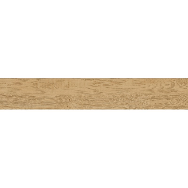 Mexen Gaatha Almond glasiertes Feinsteinzeug rekt. G1, holzähnliche Boden- und Wandfliese 120 x 20 cm, matt - TL603-120-020-00