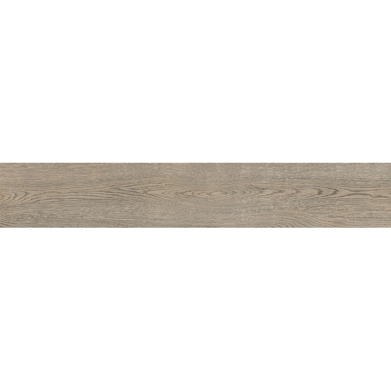 Mexen Gaatha Tortora grès émaillé rectifié G1, carreau à effet bois pour sol et mur 120 x 20 cm, mat - TL603-120-020-03