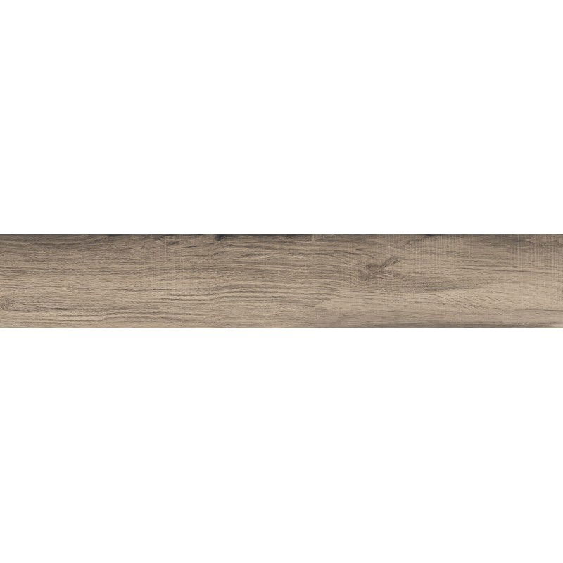 Mexen Indica Gres nero smaltato rettificato G1, piastrella effetto legno da pavimento e parete 120 x 20 cm, opaco