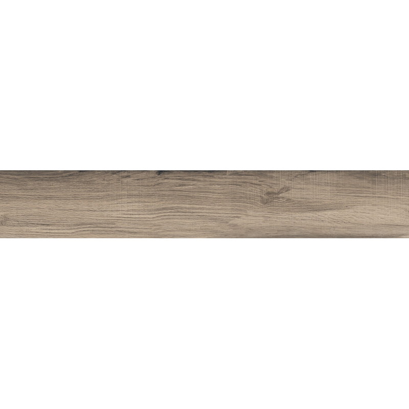 Mexen Indica Gres noir émaillé rectifié G1, carrelage effet bois pour sol et mur 120 x 20 cm, mat - TL604-120-020-01