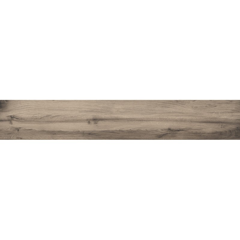 Mexen Indica Grès noir émaillé rectifié G1, carreau effet bois pour sol et mur 120 x 20 cm, mat - TL604-120-020-01