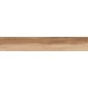 Mexen Indica Brauner glasiert rektifizierter G1 Feinsteinzeug, holzähnliche Boden- und Wandfliese 120 x 20 cm, matt