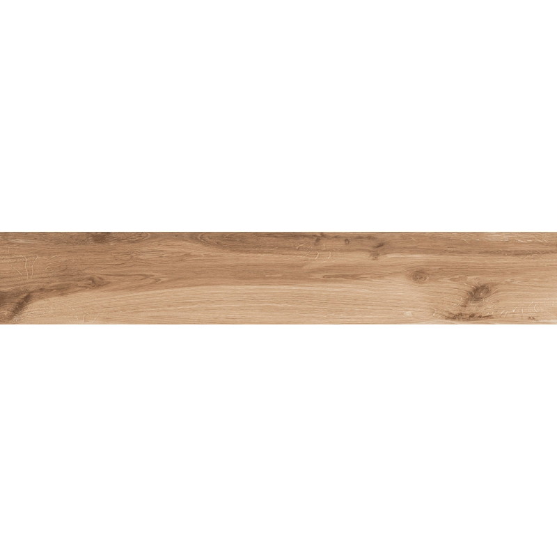 Mexen Indica Rukkpruun glasuuritud rektsiooniga G1, puitu meenutav põranda-seina plaat 120 x 20 cm, matt - TL604-120-020-02