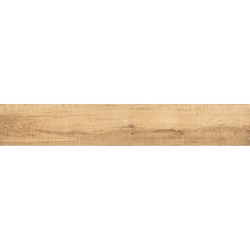 Mexen Indica Honey glazed rectified gres, wood-like floor-wall tile 120 x 20 cm, matte - TL604-120-020-03