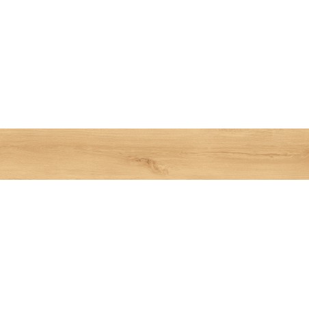 Mexen Liston Grès émaillé beige, carreau rectifié imitant le bois pour sol et mur 120 x 20 cm, mat - TL607-120-020-01