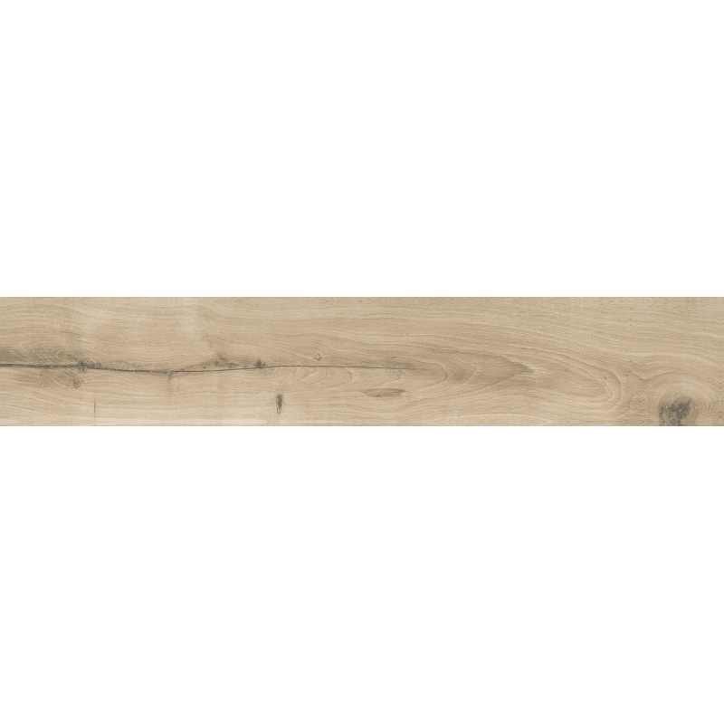 Mexen Lumiere Nature glasiertes Feinsteinzeug rekt. G1, holzähnliche Boden- und Wandfliese 120 x 20 cm, matt - TL608-120-020-01