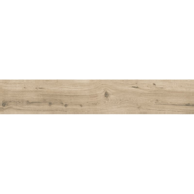 Mexen Lumiere Natur glasiertes Feinsteinzeug rekt. G1, holzähnliche Boden- und Wandfliese 120 x 20 cm, matt - TL608-120-020-01