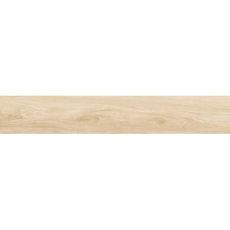 Mexen Meranti Avorio glazētais grīdas-sienas flīžu panelis, 120 x 20 cm, matētais koksnes izskats - TL609-120-020-00