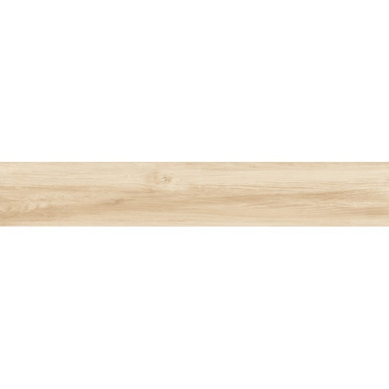 Mexen Meranti Avorio geglazuurde gerectificeerde gres G1, houtachtige vloer- en wandtegel 120 x 20 cm, mat - TL609-120-020-00