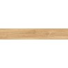 Mexen Meranti Glasierte beigefarbene Feinsteinzeugplatte rekt. G1, holzähnliche Boden- und Wandfliese 120 x 20 cm, matt