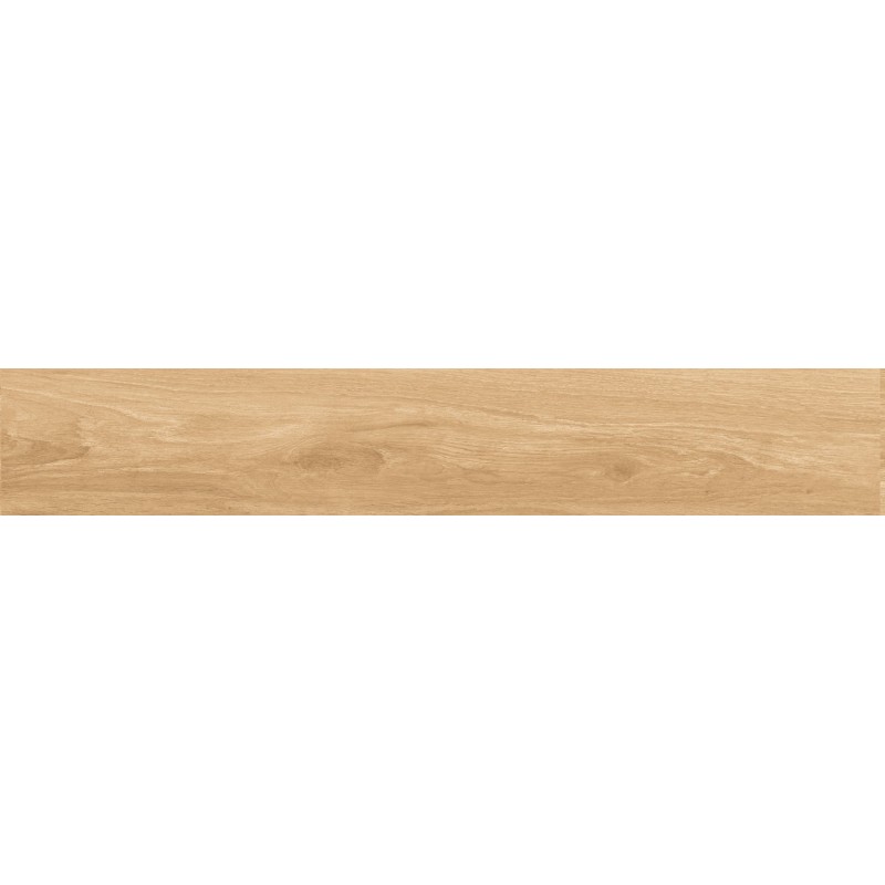 Mexen Meranti Beige geglazuurde gerectificeerde gres G1, houtachtige vloer- en wandtegel 120 x 20 cm, mat - TL609-120-020-01