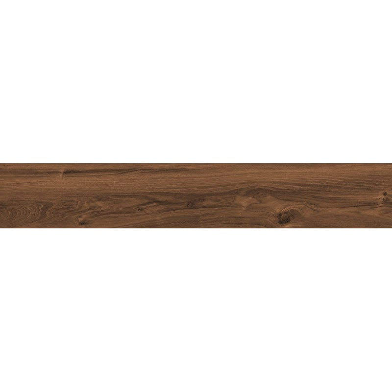 Mexen Meranti Choco gres émaillé rectifié G1, carreau effet bois pour sol et mur 120 x 20 cm, mat - TL609-120-020-03