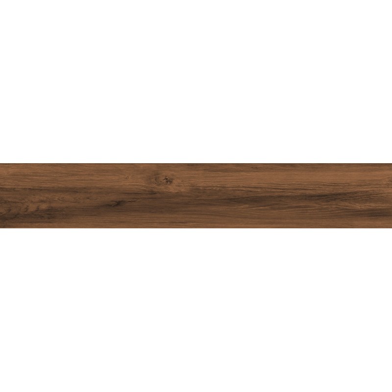 Mexen Meranti Choco grés esmaltado retificado G1, azulejo tipo madeira para piso e parede 120 x 20 cm, mate - TL609-120-020-03